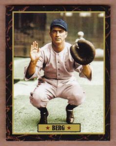 Moe Berg '37 Boston Red Sox Baseball Card