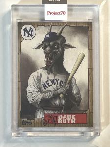 2021 Topps Project 70 Babe Ruth #666 Card