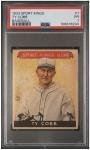 1933 Goudey Ty Cobb #1 PSA 1 Sports Card