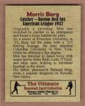 Moe Berg '37 Boston Red Sox Baseball Card