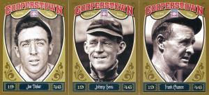 Joe Tinker, Johnny Evers, Frank Chance Baseball Cards