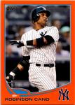2013 Topps Robinson Cano #612 Orange /230 Yankees