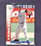 2002 Leaf Mike Mussina Embossed Parallel #89