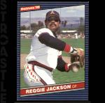 Reggie Jackson 1986 Donruss #377 Baseball Card