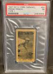 1927 E210 York Caramel Frank Frisch Card