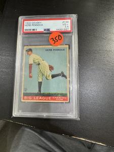 1933 Goudey Herb Pennock #138 PSA 3.5 Card