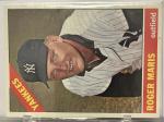 1966 Topps Roger Maris Yankees Baseball Card
