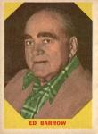 1960 Fleer Baseball Greats Ed Barrow Card