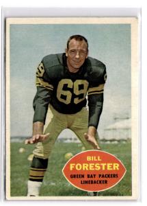 1960 Topps Football Singles - Pick Your Cards