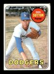 1969 Topps Don Sutton #216 Sports Card