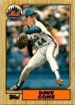 1987 Topps Traded Tiffany David Cone Rookie Card