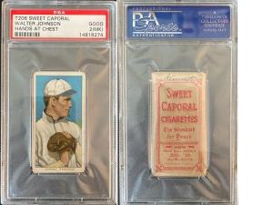 1909-11 T206 Walter Johnson Baseball Card