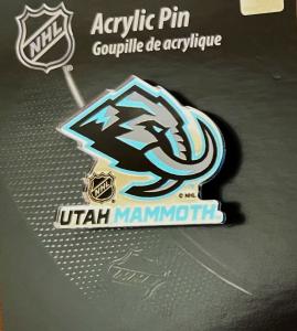 2025 Utah Mammoth NHL Hockey Lapel Pin