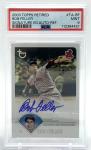 Bob Feller Autograph Card Ref. /25 PSA 9