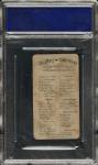 John Clarkson 1887 N28 Baseball Card PSA 1