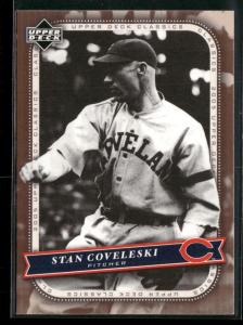 2005 Upper Deck Classics Stan Coveleski Card