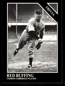 Red Ruffing 1991 Conlon Collection Yankees Card