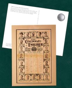 1899 Cincinnati Reds Buck Ewing Postcard