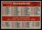 1958 Topps Baseball Cards - Choose Your Favorite