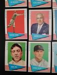 1961 Fleer Baseball Greats - 9 Cards Set