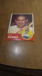 1963 Topps Yogi Berra New York Yankees Card