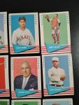 1961 Fleer Baseball Greats - 9 Cards Set