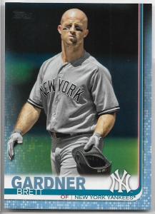 2019 Topps Brett Gardner #513 Father's Day /50