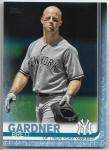 2019 Topps Brett Gardner #513 Father's Day /50