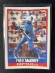 1989 Sportflics Card Selection