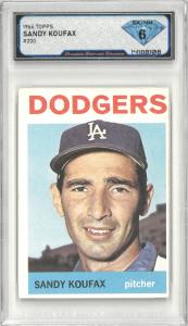 1964 Topps Sandy Koufax #200 Baseball Card