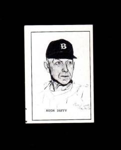 1950-56 Callahan HUGH DUFFY Hall of Fame Card
