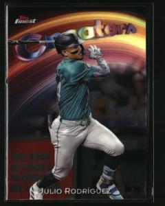 2025 Finest Julio Rodriguez Seattle Mariners Card