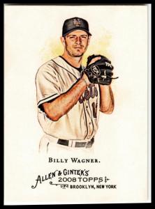 2008 Topps Allen & Ginter Billy Wagner Card