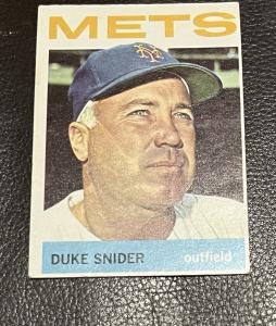1964 Topps Duke Snider New York Mets #155