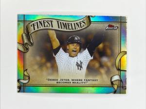 2024 Topps Finest Derek Jeter Refractor #FT-10