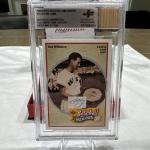 Ted Williams Jersey Fusion Bat Relic Card