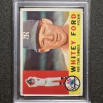 1960 Topps Whitey Ford Yankees HOF Card