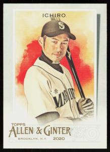 2020 Topps Allen & Ginter Ichiro Suzuki Card