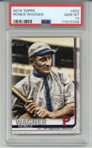 2019 Topps Honus Wagner #622 Baseball Card PSA 10