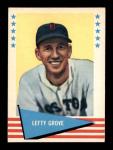 1961 Fleer Lefty Grove Baseball Card #38