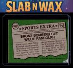 1976 Topps Willie Randolph Yankees Traded Card