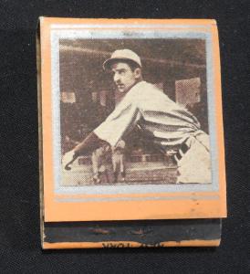 1934 Diamond Match Book Carl Hubbell New York Giants