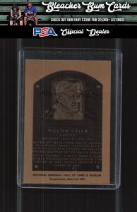 1981-89 Hall of Fame Metallic Plaques Bill Klem