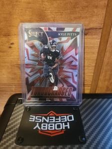 2021 Panini Select Kyle Pitts Turbocharged Card