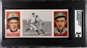 1912 T202 Frank Chance Sports Card SGC 3