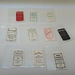 T206 Reprint Baseball Cards Set of 12