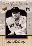 2008 Upper Deck Yankee Stadium Legacy Box Set #13