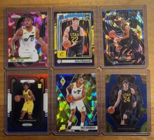 Massive Utah Jazz 120-Card Lot with Rookies!