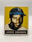 1948 Leaf Jackie Robinson Rookie Card 3D Art