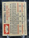 1960 Fleer Dazzy Vance Dodgers HOF Card